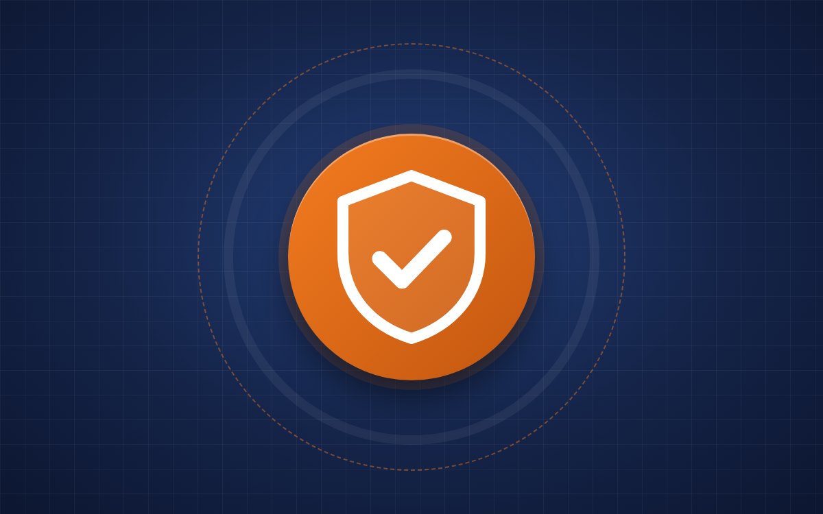 Lifetime warranty shield badge with a check mark