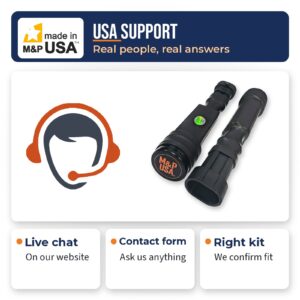 M&P USA support by live chat and contact form for 1997-2012 MagneRide strut bypass kits